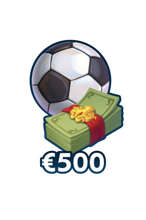 Place a €500 bet on Sports