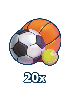 Place 20 sport bets