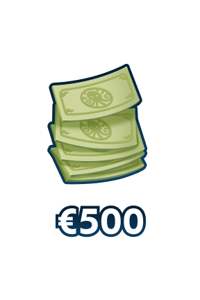 Make €500 deposit