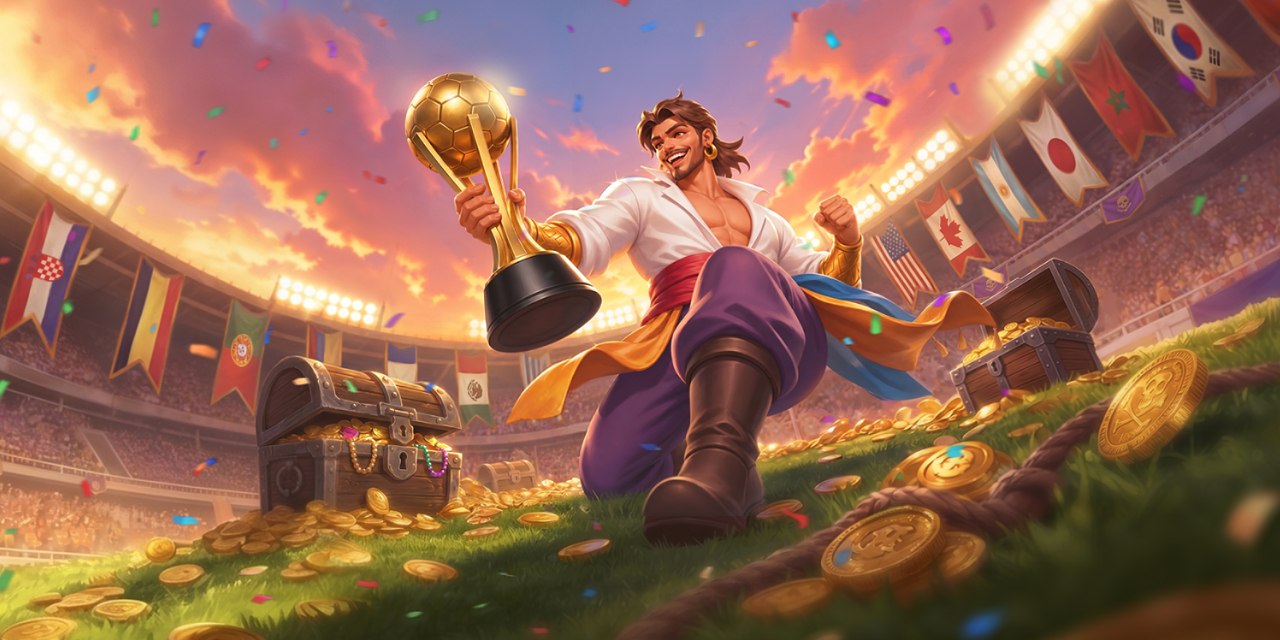 World Cup Fiesta   €500,000 Bonus Share! Hunt Down Your Reward!